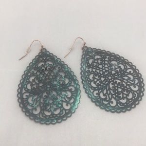 Metal earrings